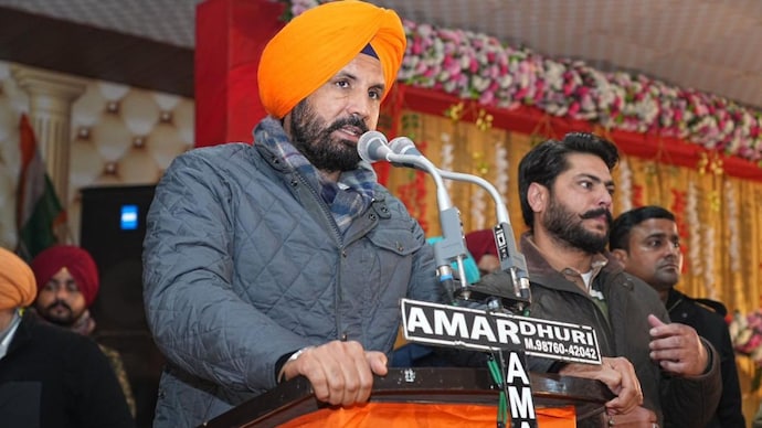 Punjab Congress chief Amrinder Singh Raja Warring suspended both the leaders. (Photo:X) Amrinder Singh Raja Warring