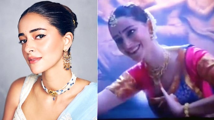 Ananya Panday faced flak over her classical dance moves in Chand Mera Dil. (Credit: Instagram/@ananyapanday) Ananya Panday