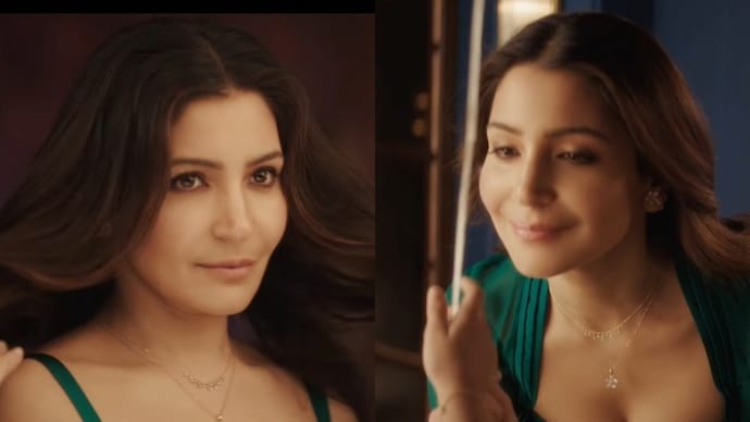 Anushka Sharma's pictures from a new ad (Credits: Instagram/Heerbigiva) Anushka Sharma's pictures from a new advertisement