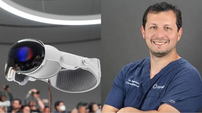 Dr. Eric Rosenberg at SightMD performed cataract surgeries using Vision Pro and ScopeXR.