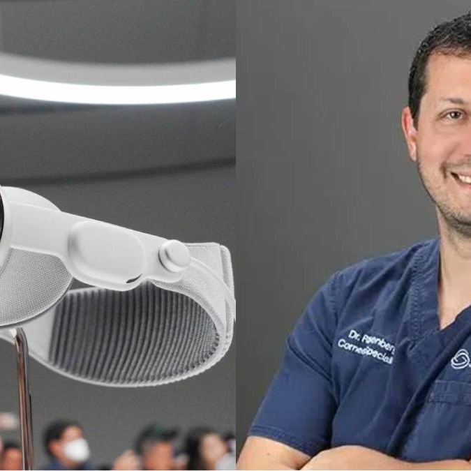 Meet the doctor who conducts eye surgery using Apple Vision Pro headset