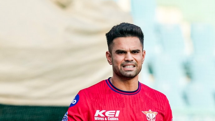 Arjun Tendulkar debuts for LSG. (PTI Photo) Arjun Tendulkar