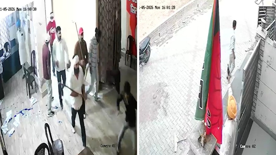 Ink hurled, stones thrown and bullets fired during BJP office attack in Punjab
