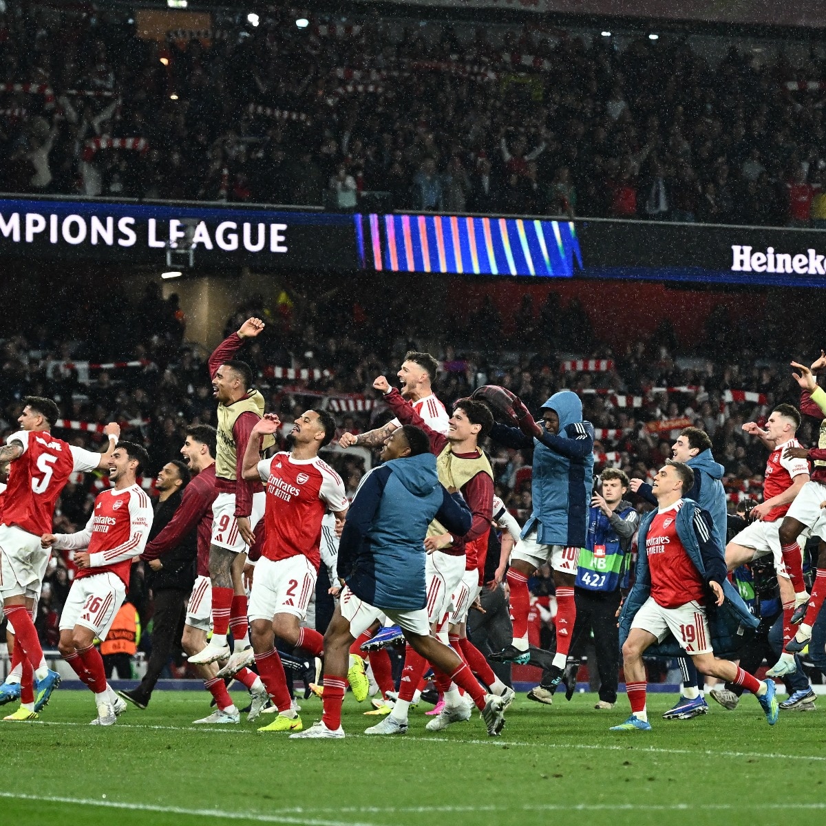 Arsenal into Champions League final as Arteta hails ‘historic’ Emirates night