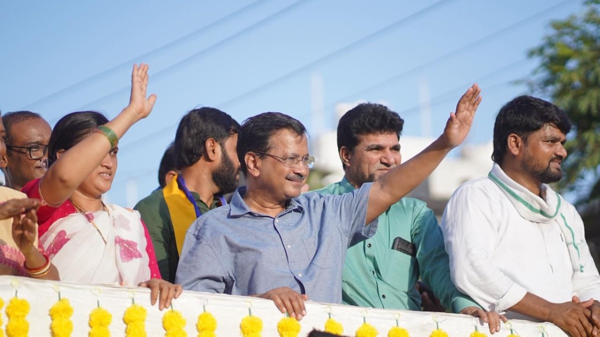AAP’s Narmada panchayat poll win signals Gujarat wants change, says Kejriwal AAP’s Narmada panchayat poll win signals Gujarat wants change, says Kejriwal