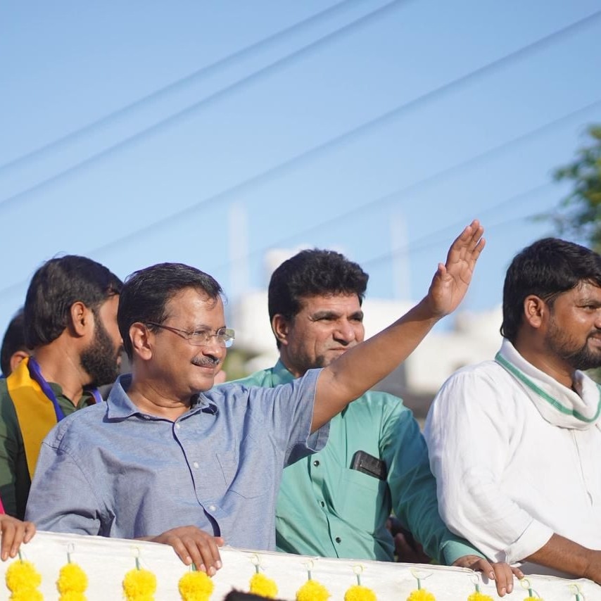 AAP's Narmada panchayat poll win signals Gujarat wants change, says Kejriwal