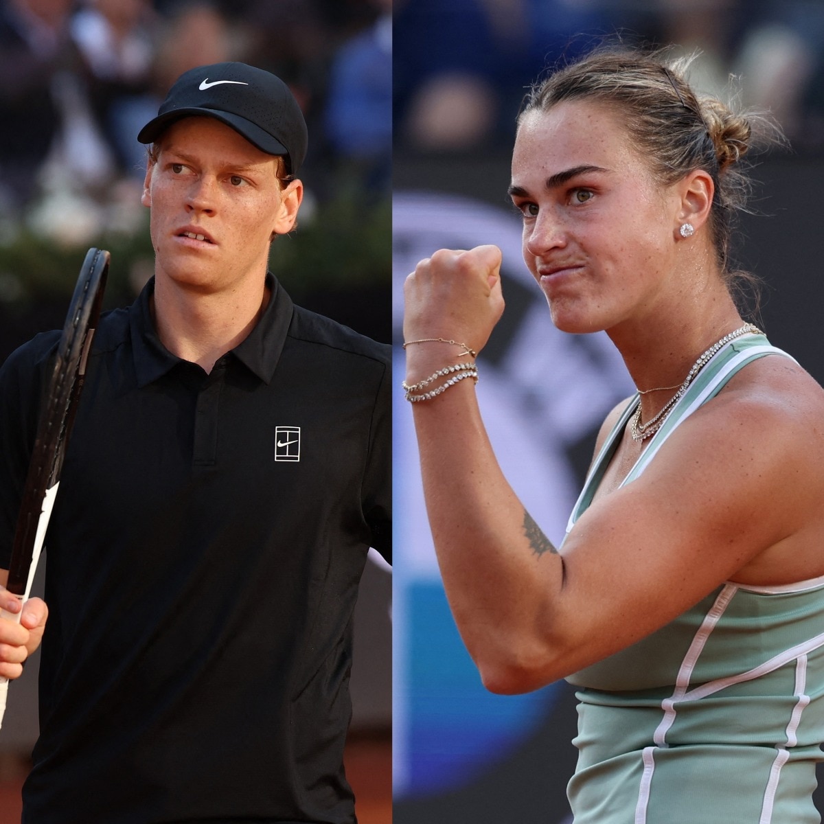 Aryna Sabalenka, Jannik Sinner