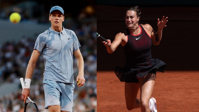 Aryna Sabalenka and Jannik Sinner will play on Day 5. Courtesy: Roland Garros Aryna Sabalenka, Jannik Sinner