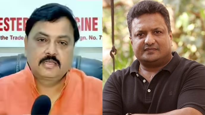 FWICE Genital Secretary Ashok Dubey (left) criticizes Sanjay Gupta (right) over his criticism of the ban on Ranveer Singh FWICE Genital Secretary Ashok Dubey (left) criticizes Sanjay Gupta (right) over his criticism of the ban on Ranveer Singh