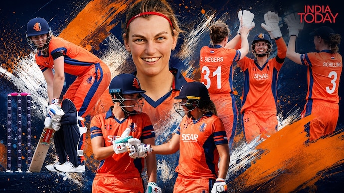 Babette de Leede's Netherlands set for T20 World Cup debut (India Today Photo) Babette de Leede