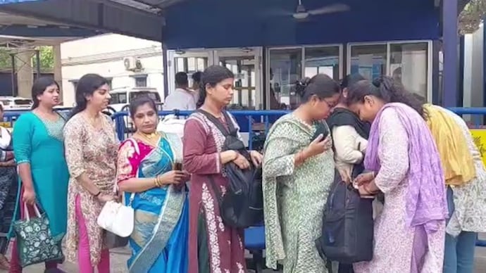 Cops checked bags of employees in West Bengal state secretariat building