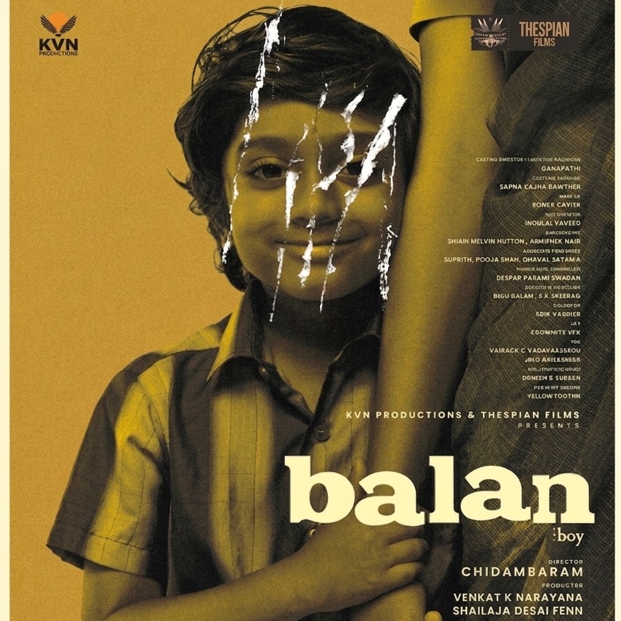 Manjummel Boys fame Chidambaram locks June release for Balan: The Boy
