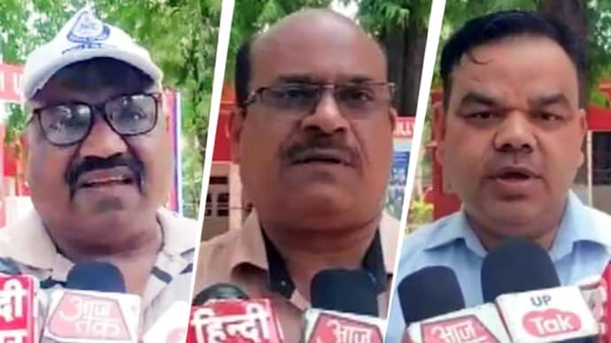 Bareilly administration order asking teachers to collect straw for cattle sparks outrage (Photos: ITG)