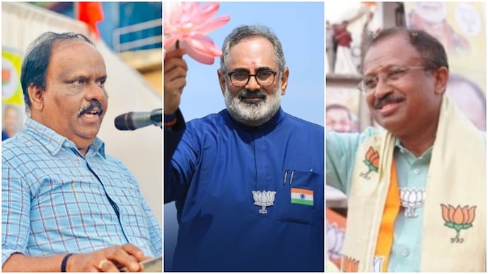 BB Gopakumar, Rajeev Chandrasekhar and V Muraleedharan won for the BJP in the Kerala Assembly polls. BB Gopakumar, Rajeev Chandrasekhar and V Muraleedharan