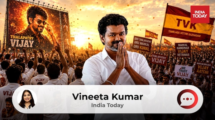 Thalapathy Vijay becomes Chief Minister of Tamil Nadu from a regional superstar (Photo: India Today/ Vineeta Kumar) Being Thalapathy fan: Real stories of those who turned Vijay into Tamil Nadu CM