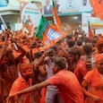 Bengal BJP workers celebration Bengal BJP workers celebration