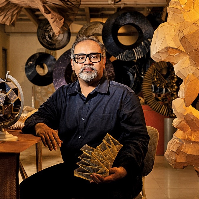 Beyond the Crease | Ankon Mitra at Galeries Lafayette Mumbai