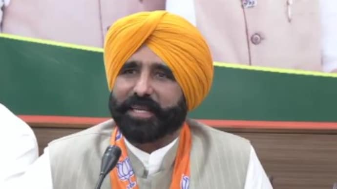 He joined the party in the presence of Haryana Chief Minister Nayab Singh Saini and Punjab BJP chief Sunil Jakhar. Bhagwant Mann brother
