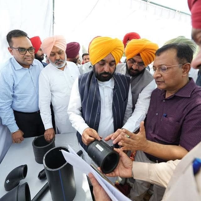 Punjab CM Bhagwant Mann launches Rs 8 cr underground electricity project in Satauj