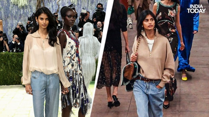 Bhavitha Mandava attended Met Gala 2026 in a Chanel jeans-and-top ensemble. Bhavitha Mandava