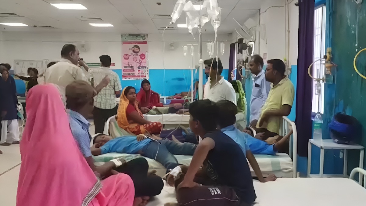 100+ students hospitalised after Bihar midday meal, snake rumour triggers probe