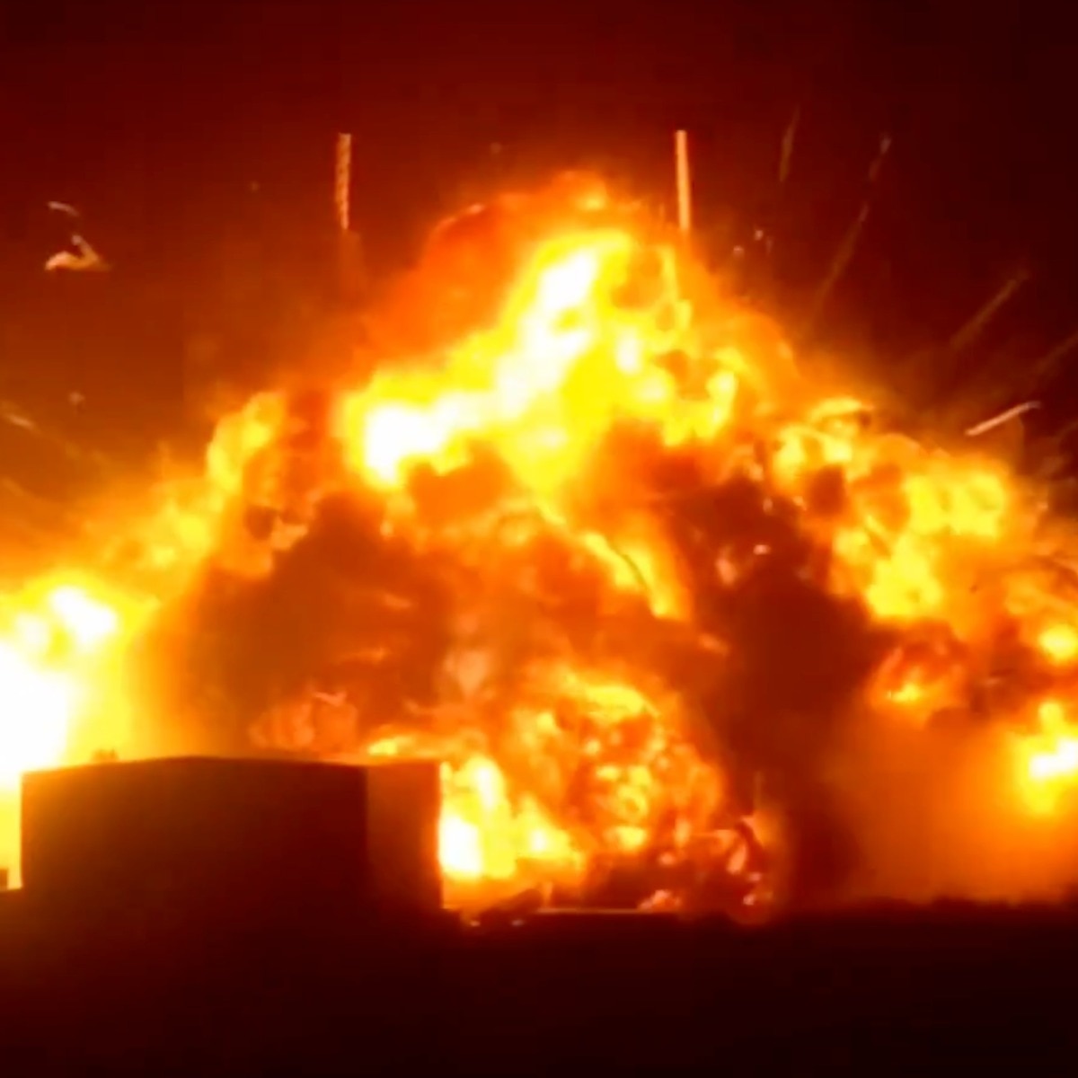 Watch: Jeff Bezos's New Glenn rocket explodes during hot-fire test
