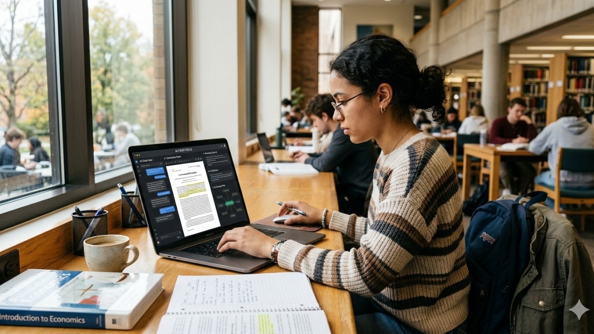 Students Use AI Tools To Boost Study Productivity