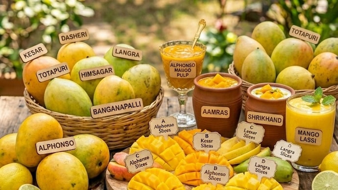 India's mango season brings the spotlight to seven popular varieties from different regions.