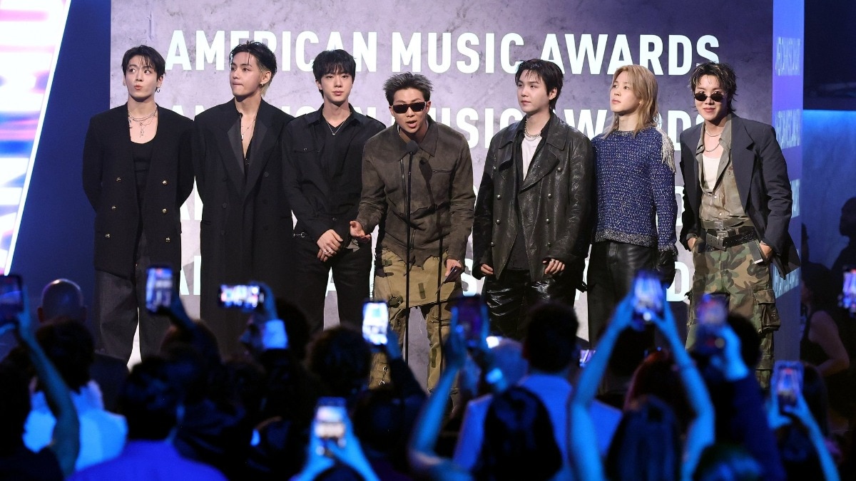 BTS at American Music Awards (AMAs). Credit: AMA X/BigHit Music