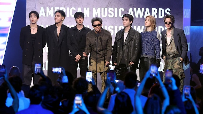BTS at American Music Awards (AMAs). Credit: AMA X/BigHit Music BTS at American Music Awards (AMAs). Credit: AMA X/BigHit Music