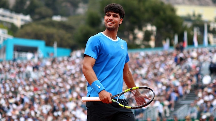Carlos Alcaraz won;t be a part of Wimbledon. Courtesy: Reuters Carlos Alcaraz