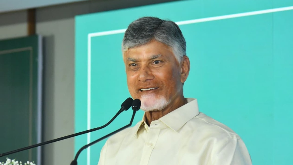 Andhra Pradesh CM N Chandrababu Naidu highlighted problems faced by countries due to declining population growth rates. (Photo: @ncbn/X) Chandrababu Naidu