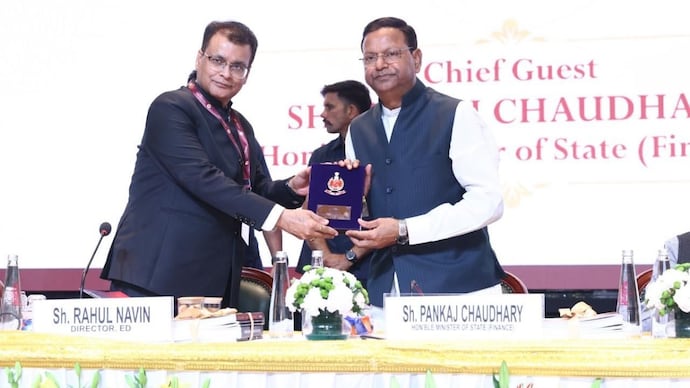 Chaudhary directly addressed the Opposition’s charge that ED is being misused by the BJP-led Centre, calling it a “half-truth.” Chaudhary directly addressed the Opposition’s charge that ED is being misused by the BJP-led Centre, calling it a “half-truth.”