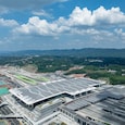 China builds world's largest train station in Mao's dream city in only 38 months. China builds world's largest train station in Mao's dream city in only 38 months.