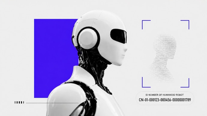 China is giving every humanoid robot its own digital identity. (Image created using AI by Divya Bhati) China is giving every humanoid robot its own digital identity.