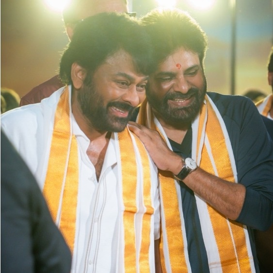 Chiranjeevi reunites with director Bobby Kolli, Pawan Kalyan attends launch
