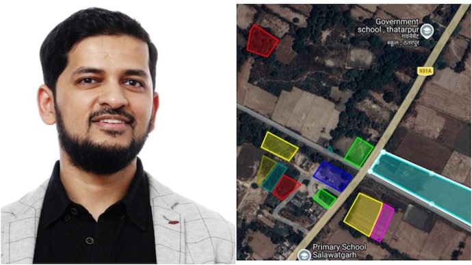 A Linkedin user shared a post about using Claude to find his ancestral home in UP. (Photo: LinkedIn) Claude