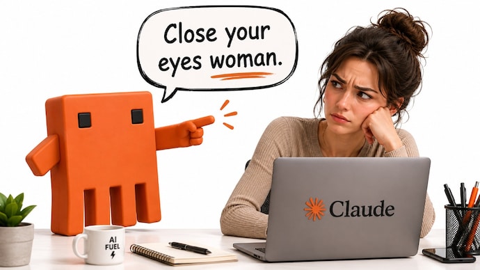 Users are claiming that Claude is often telling them to sleep. (Representational image made with AI)
