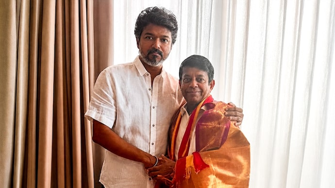 CM Vijay and astrologer Radhan Vettrivel