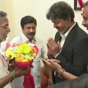 Vijay meets 'rebel' AIADMK leaders backing TVK ahead of crucial floor test