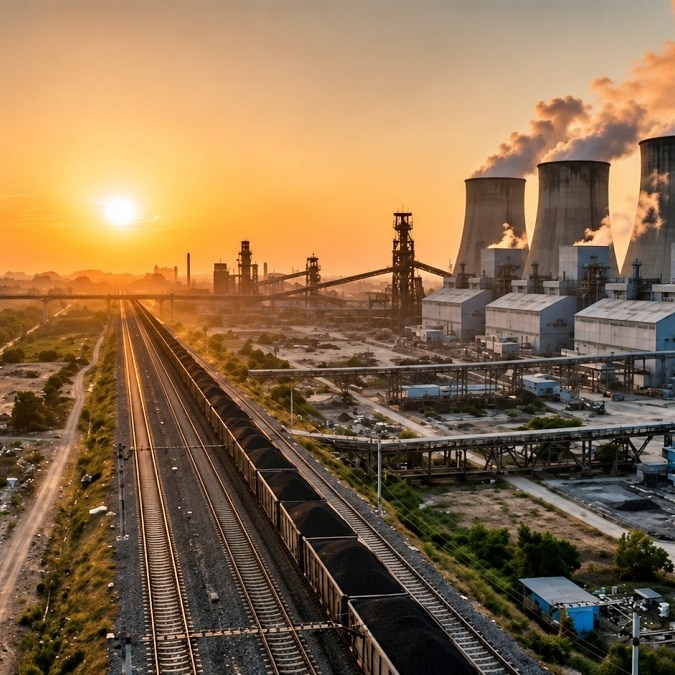 Coal fed into a high-temperature gasifier at up to 1,600 degrees Celsius reacts with steam and limited oxygen to produce syngas, the versatile fuel gas at the heart of India's new Rs 37,500 crore Cabinet-approved scheme. (Photo: AI)