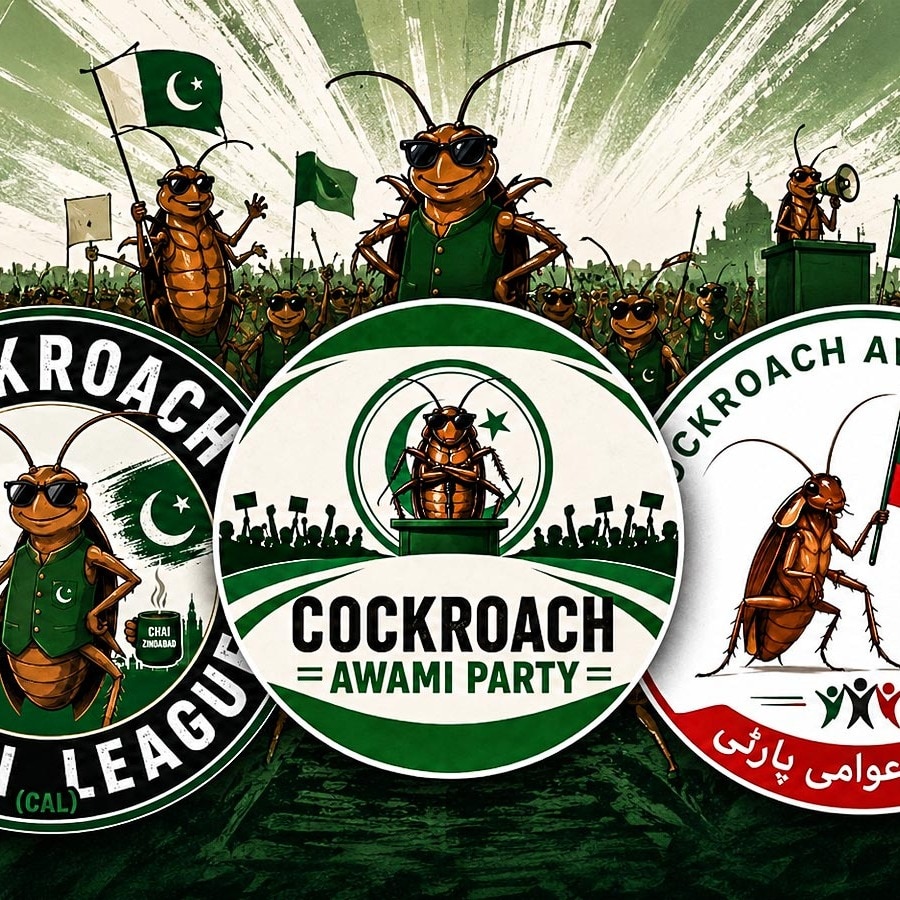 Cockroach fever spreads to Pakistan, spawns Cockroach Awami Party
