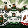 Cockroaches cross the border as CJP inspired accounts spring up in Pakistan. Cockroaches cross the border as CJP inspired accounts spring up in Pakistan.