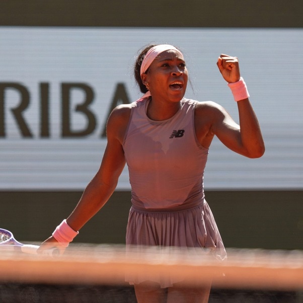 Scorching Paris heat? Coco Gauff keeps it quick for fans at Roland Garros