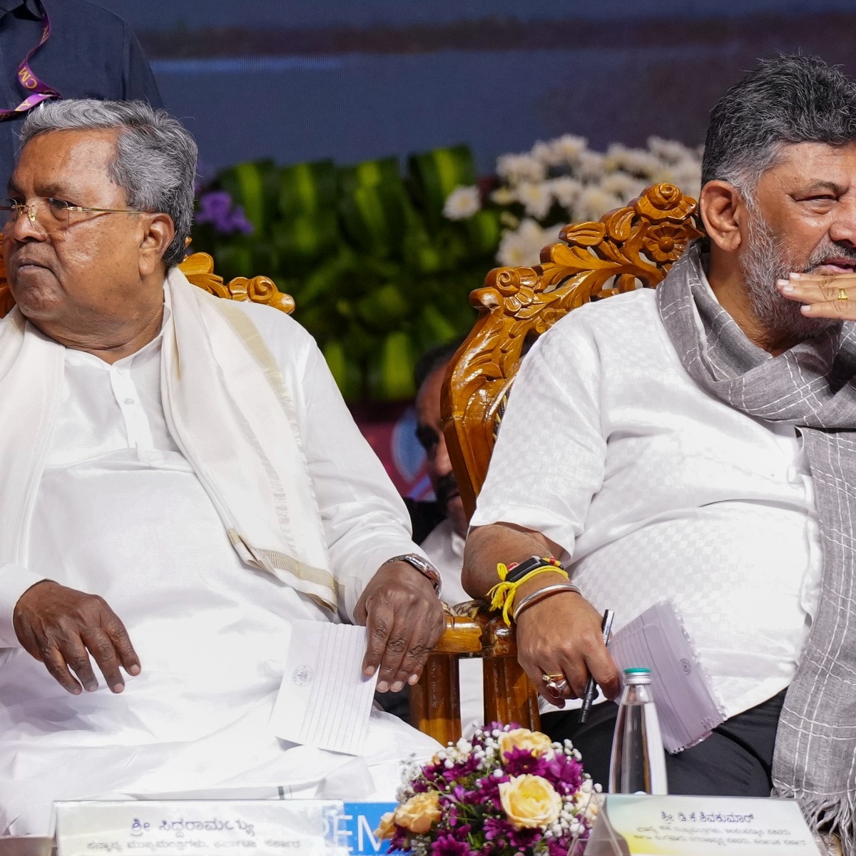 Congress has summoned Siddaramaiah and DK Shivakumar to Delhi amid power tussle.