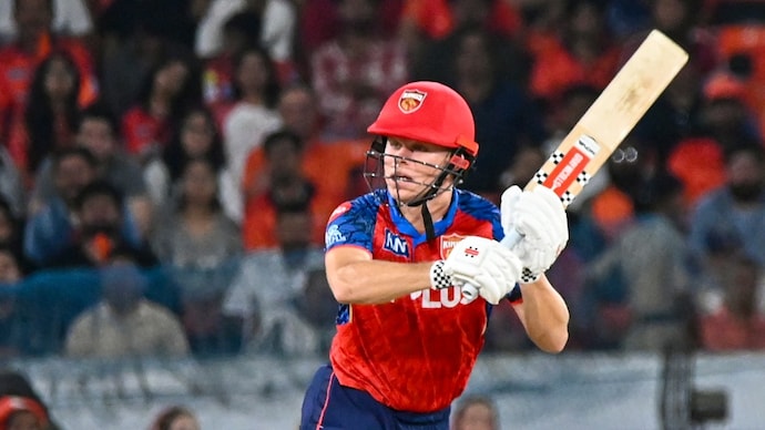 Connolly remained unbeaten on 107 against SRH (Courtesy: PTI) Cooper Connolly
