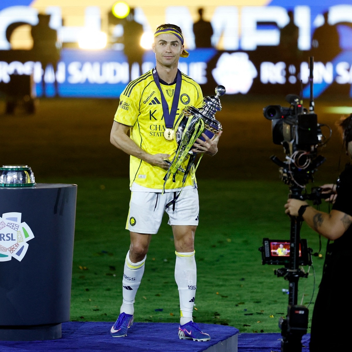 Drums and tears: Ronaldo celebrates Saudi league title, his X post goes viral