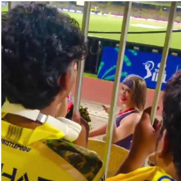 CSK fan comments on GT cheerleader’s appearance, her savage reply goes viral