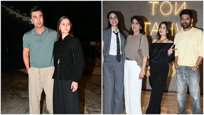 Ranbir-Alia attend grandmother's wedding screening, show family support. (Photo: Yogen Shah) grandma's wedding