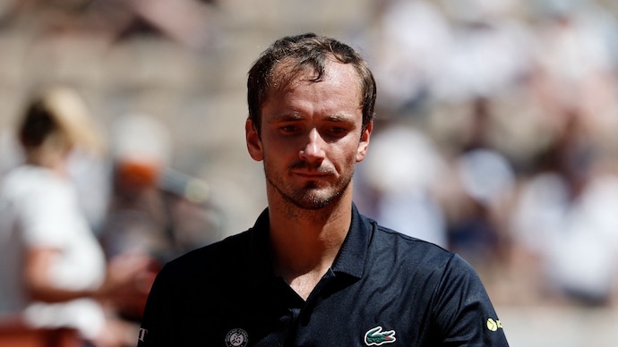Daniil Medvedev’s French Open misery continues with another first-round exit (Reuters Photo) Daniil Medvedev, French Open